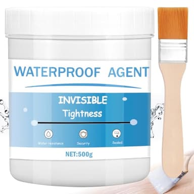 BBLTIFF Colle Etanche Transparente, 500g Agent Anti-Fuite Étanche Avec Brosse, Pâte Puissante d'étanchéité Innovante, Liquide Étanchéité Transparent Pour Réparer Toilettes, Tuilesfuites de Toit