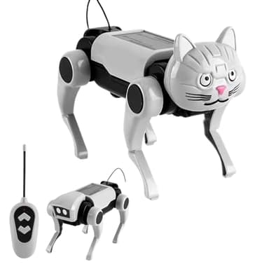 Chien Robot Intelligent,Animal de Compagnie Robotisé Intelligent Interactif avec Télécommande et Capteur Tactile pour Garçons et Filles | Chien Robot pour à Partir de 3 Ans, Jouet RC Compagnon pour Ga