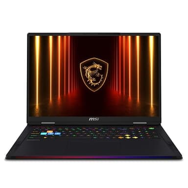 MSI Raider 18 HX AI A2XWJG-403FR : Intel Core Ultra 9 285HX - 64GB DDR5 - SSD 4TB - Nvidia RTX 5090 24GB - 18' UHD+ Miniled 120Hz - Windows 11 Professionnel