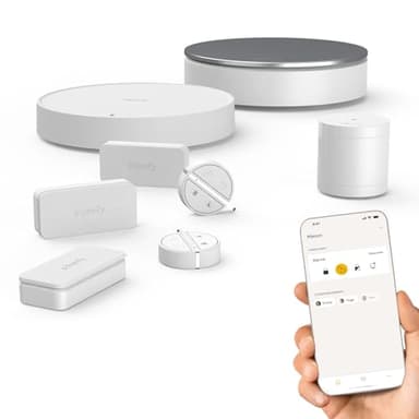 Somfy 1875280 - Home Alarm Essential - Système d'Alarme Maison sans Fil Connecté WiFi - 3 IntelliTAG - 1 détecteur de Mouvement - 2 Badges télécommandes - Compatible Alexa, Assistant Google et Tahoma