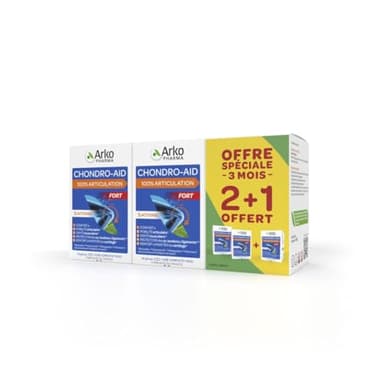 Arkopharma - Chondro-Aid 100% Articulation | Flexibilité et Bien-être Articulaire - Mobilité et Souplesse - Articulations - Gênes Articulaires | 3 Mois - 180 gélules