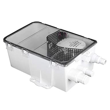Pompe de Douche de Bateau, Système de Pompe de Bac de Douche, Pompe de Cale, Pompe à Eau de Cale Automatique, Système de Pompe de Puisard de Douche pour Bateau RV, Cale 12 V 750