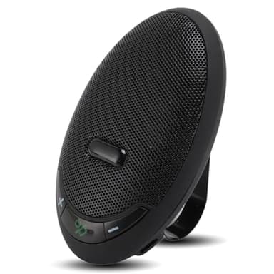 Haut-Parleur Bluetooth de Voiture pour Téléphone Portable, Kit Mains Libres Bluetooth Portable, Aide Vocale, Haut-Parleur Mains Libres Bluetooth BT 5.0 EDR, Kit Mains Libres de