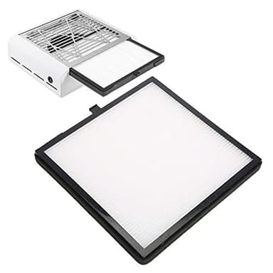 Aspirateur à ongles, Collecteur de poussière pour salon de manucure avec filtre amovible accessoires pour machine de nettoyage efficace