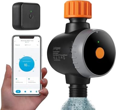 Programmateur d'irrigation WiFi Controller APP, Minuterie d'Arrosage Automatique, Extérieur Système D'arrosage, pour Jardin Pelouse