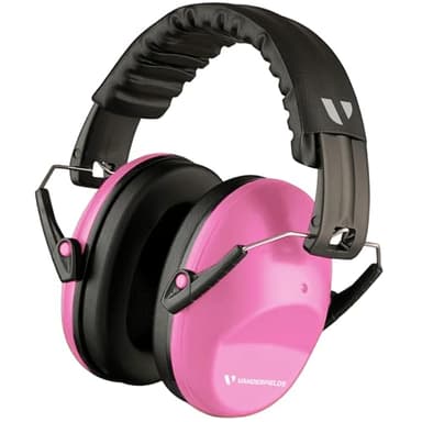 Vanderfields Casque Anti Bruit Adulte, 26dB Certifié CE, Casque Réducteur de Bruit, Protection Auditive Sécuritaire, Casque Sensitif, Casque Anti Bruit pour Autisme, Bricolage, Tonte, Chantier