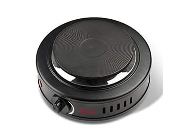 Girmi Pe16 Cuisinier Électrique, Plaque dans Fonte, Ajustement Température, 500W