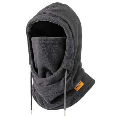 AYPOW Cagoules Ski Masque, Coupe-Vent Polaire Balaclava Chapeau Hiver Thermique Multifonction Unisexe Chaud Bonnet Cache Cou pour Sports De Plein Air Ski Moto Camping Randonnée Homme et Femme