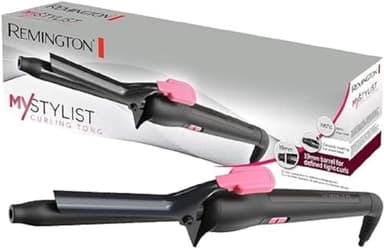 Remington Boucleur à cheveux [19mm: boucles sérées] MyStylist (Céramique, Température Élevée 190°, Prêt en 90 secondes, Indicateur LED) Fer à boucler CI1A119