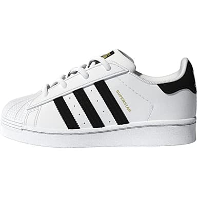 adidas Originals C77154_Superstar_adidas Originals, Basses Mixte enfant White/Core Black/White 40 EU