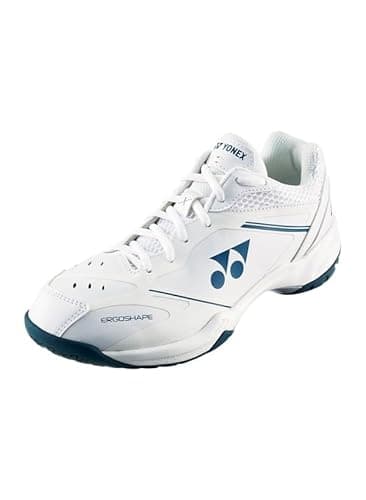 YONEX Power Cushion 65 X4 Chaussures de badminton pour homme – Amortissement Power Cushion et semelle Radial Blade pour une performance optimale, Blanc., 45.5 EU
