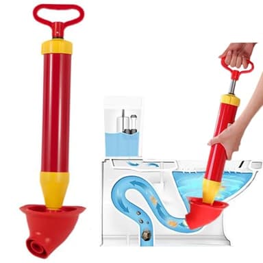 XoeLLe Ventouse Deboucheur, Deboucheur Wc, Deboucheur Canalisation, Haute Pression Déboucheur À Pompe Air Comprimé sans Produits Chimiques Débouchage pour Toilette, Évier, Baignoire