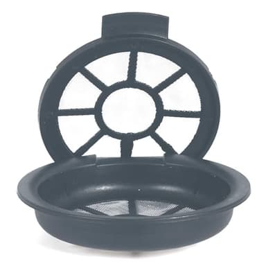 Cook Concept - KA6200 Filtre à Café Réutilisable - Compatible Senseo X2 - Facile à Nettoyer - pour Café et Infusions - Design Élégant - Noir et Blanc - Taille Standard