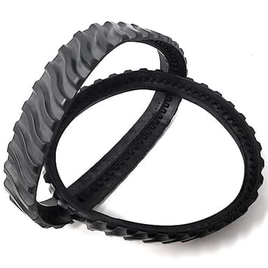 jardiboutique - 2 chenilles adaptables pour Zodiac MX6 MX8 MX9, pneus de Robot Nettoyeur Piscine, Ba