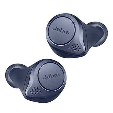 Jabra Elite Active 75t - Écouteurs Sport sans Fil avec réduction Active du Bruit et autonomie élevée de la Batterie pour appels et Musique – Marine