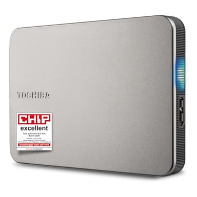 Toshiba Canvio Flex 1 to - Disque Dur Externe (HDD) Portable de 2,5 Pouces pour Mac, Windows PC, Smartphone et Tablette, Compatible avec la Plupart des appareils USB-C et USB-A, (HDTX210ESCAA)