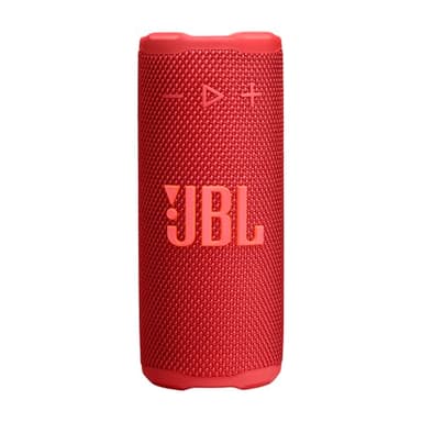 JBL Grip, Enceinte Bluetooth compacte, AI Sound Boost, étanche et resistante à la poussière IP68, éclairage d’Ambiance, 14 h d’autonomie, Connexion Multi-Enceintes Auracast, app JBL Portable, Rouge