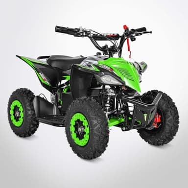 Pocket Quad TIRAX 800W - Mini Quad Enfant Électrique 800 W - Vert