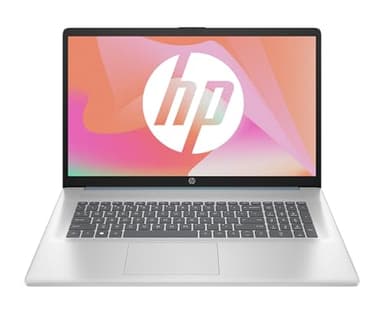 HP 17-cn3001sf Ordinateur Portable 17,3" FHD IPS, PC Portable (Intel Core i7-1355U, RAM 16 Go, SSD 512 Go, Intel Iris XE, Windows 11), Laptop Argent, Clavier AZERTY