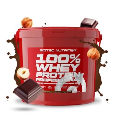 Scitec Nutrition PROTEINE 100% Whey Protein Professional, chocolat-noisette, 5000 g
