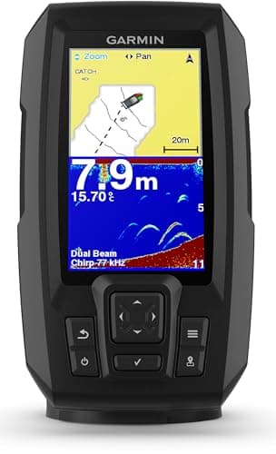 Garmin Striker Plus 0753759184162 Striker Plus 4 Détecteur de pêche Chirp Noir Taille Unique