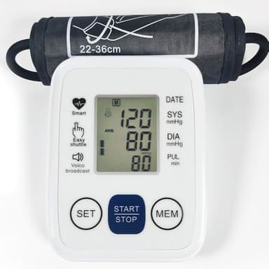 Tensiomètre à Bras, Certifié Médicalement, le Tensiomètre à Bras Professionnel Surveille Les Irrégularités de la Fréquence Cardiaque Avec Des Brassards Réglables