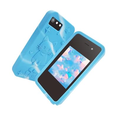 X-Institute Téléphone d'apprentissage pour : Appareil Photo 200 18 Jeux Éducatifs Lecteur De Musique Et Contrôle Parental pour Les 3 À 10 Ans Écran Smartphone.