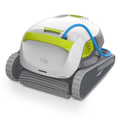 Dolphin T35 Robot Nettoyeur électrique avec Fil pour Piscine Hors-Sol Jusqu’à 12 m - Nettoyage Fond, parois et Ligne d'eau - Accessoires de Piscine