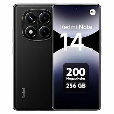 Xiaomi Redmi Note 14 Pro 4G 8/256GB Negro Medianoche Libre