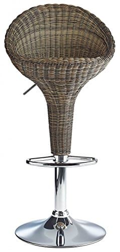 Costantino Rattan Tabouret De Bar - Naturel