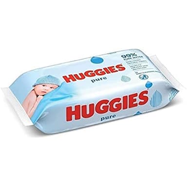 HUGGIES Lingettes pour bébé Pure 56