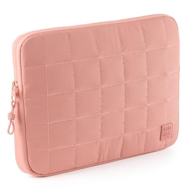 Miquelrius - Housse pour Ordinateur Portable 13" et 14", Design rembourré, légère et Douce au Toucher, Tissu Hydrofuge, Fermeture avec Fermeture éclair à Cordon, Rose
