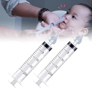 20ML Seringue Nasale Bebe Mouche Bebe Manuel Irrigateur Nasal Aspirateur Nasal Portable Réutilisable Bébé Irrigateur Nasal Sécurité Confort
