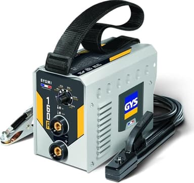 GYS - Gysmi 160P - Poste à Souder - inverter - MMA - Ø 1, 6 à 4 mm - 230V - Livré avec cables de masse et Porte Électrodes en Valise
