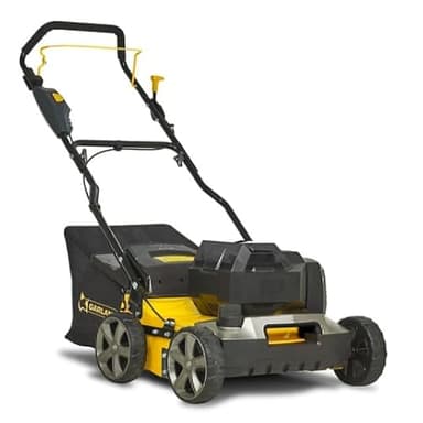 Decoweb Brosseuse balayeuse «aspirante» sans Fil pour Gazon synthétique - Garland 602-V23 - Vendue avec 1 Batterie et 1 Chargeur