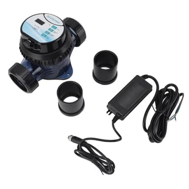 Électrolyseur au Sel pour Piscine 24V AC110-240V Système de Chloration avec Contrôle de Température 21x14x14 5 cm Protection Débit d'eau Usage Familial