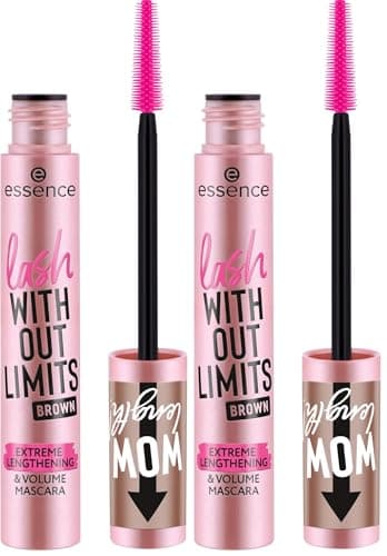 Essence - Mascara Volume et Allongeant Lash Without Limits - 02 Brown (Lot de 2)