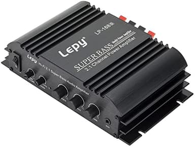 Fasizi LP-168S 2.1CH Super Bass Hi-FI Audio Amplificateur de Puissance Stéréo pour Voiture Moto Appareils Audio Domestiques avec Alimentation