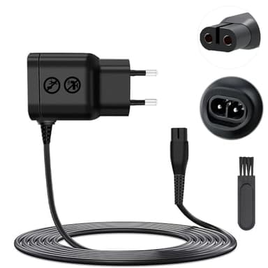 4,3V Chargeur Rasoir pour Philips Norelco OneBlade QP2520 QP2620 QP2510 MG3720 MG3730 MG5720 BT3206 BT3208 BT405, Shaver Charger A00390 Câble de Rasoir Électrique Cable Chargeur Tondeuse