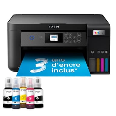 Epson EcoTank Couleur C11CJ63405 Multifunctional 5760 x 1440 DPI 33 ppm Wi-FI Noir