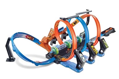Hot Wheels Looping Infernal, Coffret de Jeu pour Petites Voitures avec Circuit et Pistes, Jouet pour Enfant, FTB65