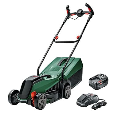 Bosch tondeuse à gazon sans fil CityMower 18V-32-300 (18 V, 1x batterie 4,0 Ah, Moteur Brushless, largeur de coupe : 32 cm, tond jusqu’à 300 m², dans une boîte en carton)