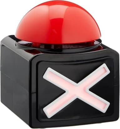 Buzzer Bouton "X" avec lumière et son