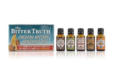 The Bitter Truth Cocktail Bitters Traveler's Set 38,2% Vol. 5x0,02l in Tinbox