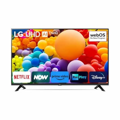 LG TV LED 2024 | 55UT73 | 55 Pouces | UHD | Processeur α5 gen 7 AI 4K, Noir