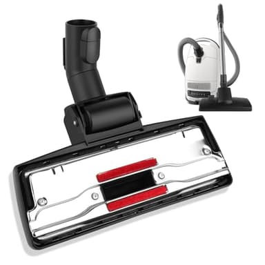 Brosse d'aspirateur pour Miele Série C3 Complete C3 Compact – EcoLine Plus, Brosse Aspirateur Universel pour Miele Tubes de 35 mm pour S1 2 4 5 6 S8 avec Dispositif de Verrouillage et de Stationnement