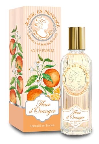 JEANNE EN PROVENCE - Parfum Femme Fleur d'Oranger - Eau de Parfum - Flacon Vaporisateur 60 ml - Fabriqué en France à Grasse