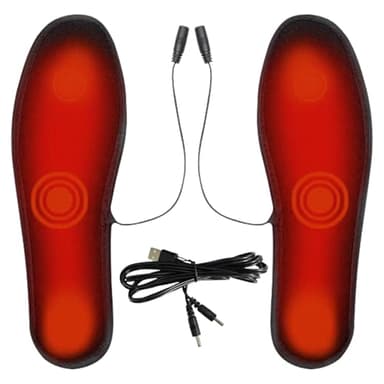 USB Semelles Chauffantes | Chauffant Confortable pour Pieds - Semelles Thermiques Confortables pour Ski, Randonnée, Chasse, Domicile, Camping et Déplacements Hivernaux