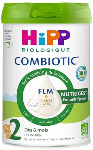 HiPP - Combiotic Nutrigest - Lait 2 Epaissi - Boîte - 800g