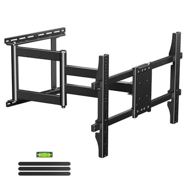 XINLEI Support Mural pour TV avec Bras articulé Extra Long de 1040 mm pour écrans Plats LCD/LED/OLED de 32 à 75" jusqu'à 45 kg, VESA 600 x 400 mm